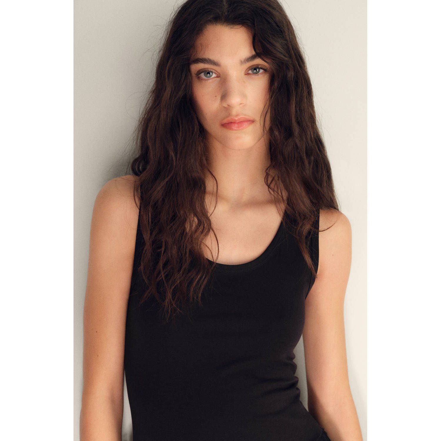 Mango zomerjurk broderie zwart