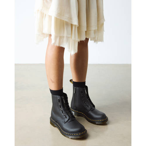 Dr. Martens 1460 Pascal leren veterboots zwart afbeelding