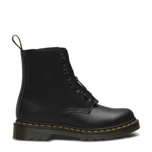 1460 Pascal leren veterboots zwart