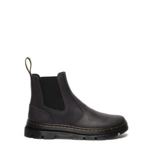 leren chelsea boots zwart