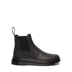 leren chelsea boots zwart