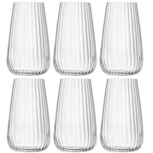 Longdrinkglazen - Waterglazen - Cocktailglazen - Speakeasies - 570 ml - 6 Stuks