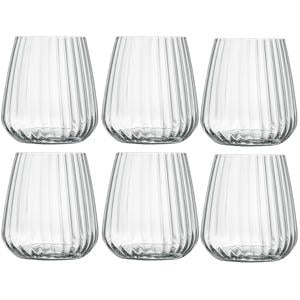 Waterglazen - Tumblers - Speakeasies - 450 ml - 6 Stuks