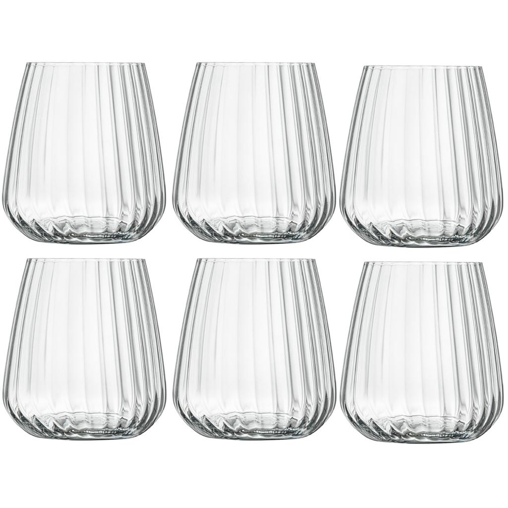 Luigi Bormioli Waterglazen - Tumblers - Speakeasies - 450 ml - 6 Stuks