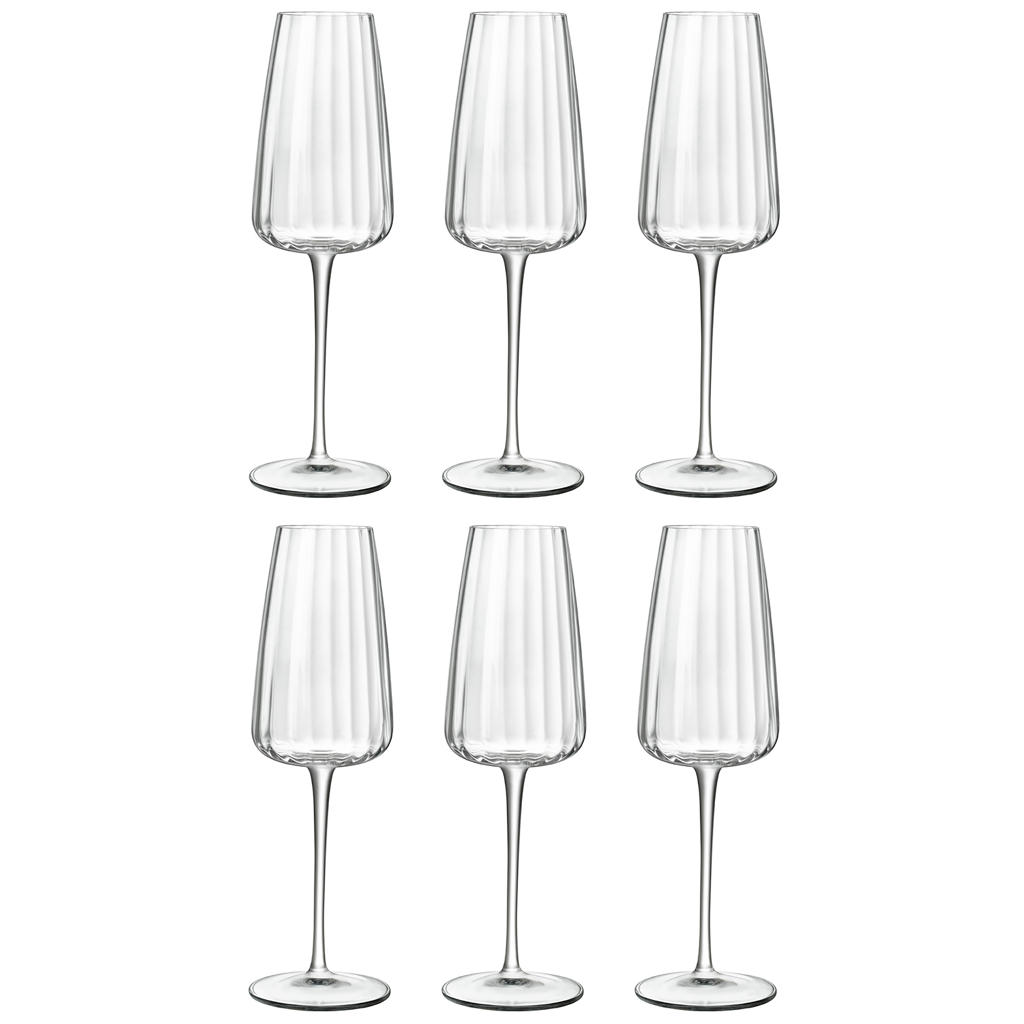 Luigi Bormioli Speakeasies Swing Champagneglas - 6 stuks