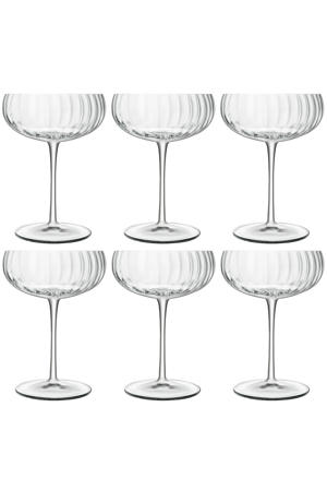 Champagneglazen - Flutes - Champagnecoupe - Speakeasies - 300 ml - 6 Stuks