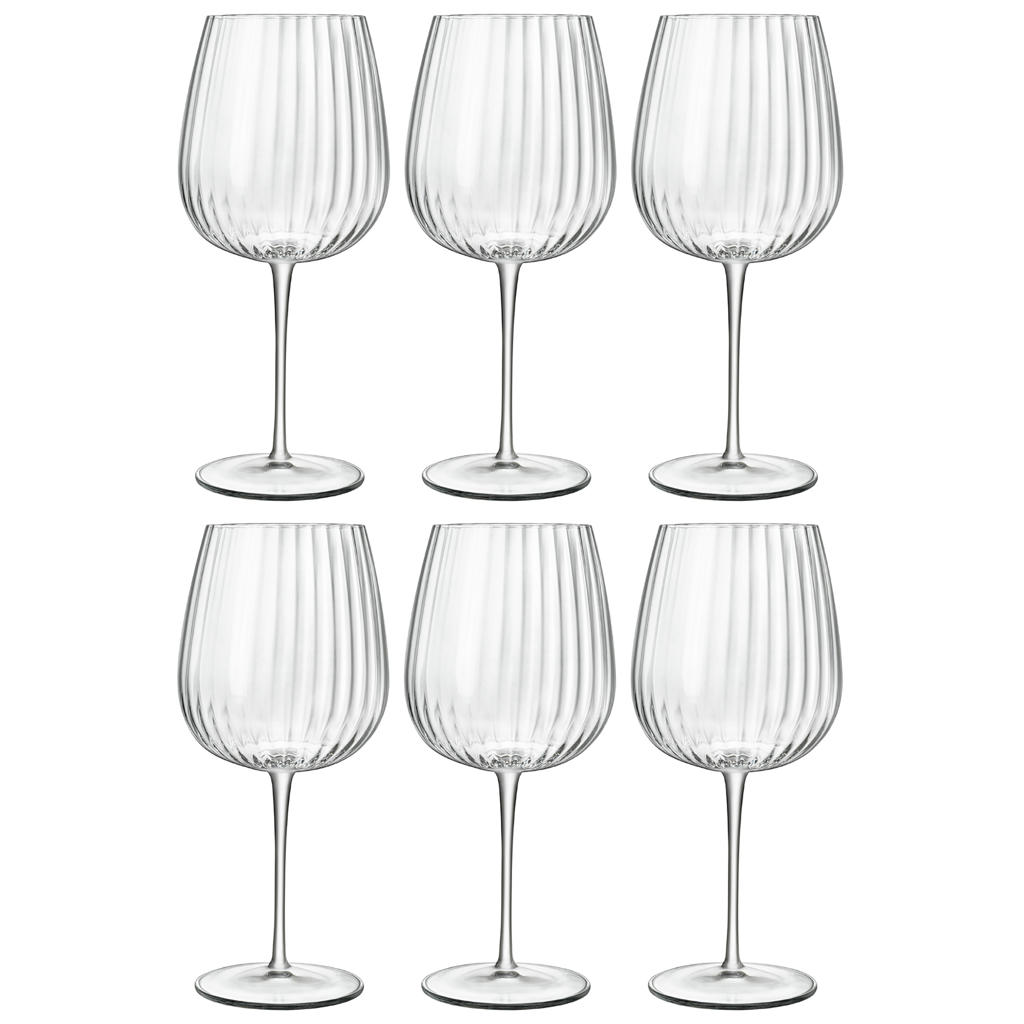 Luigi Bormioli Gin Tonic Glazen - Cocktailglazen op Voet - Speakeasies - 750 ml - 6 Stuks