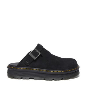 ZebZag mule suède clogs zwart