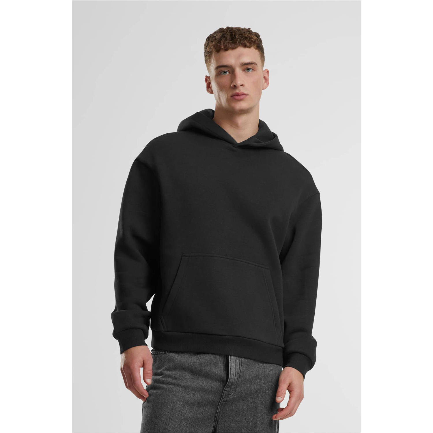 Urban Classics hoodie zwart
