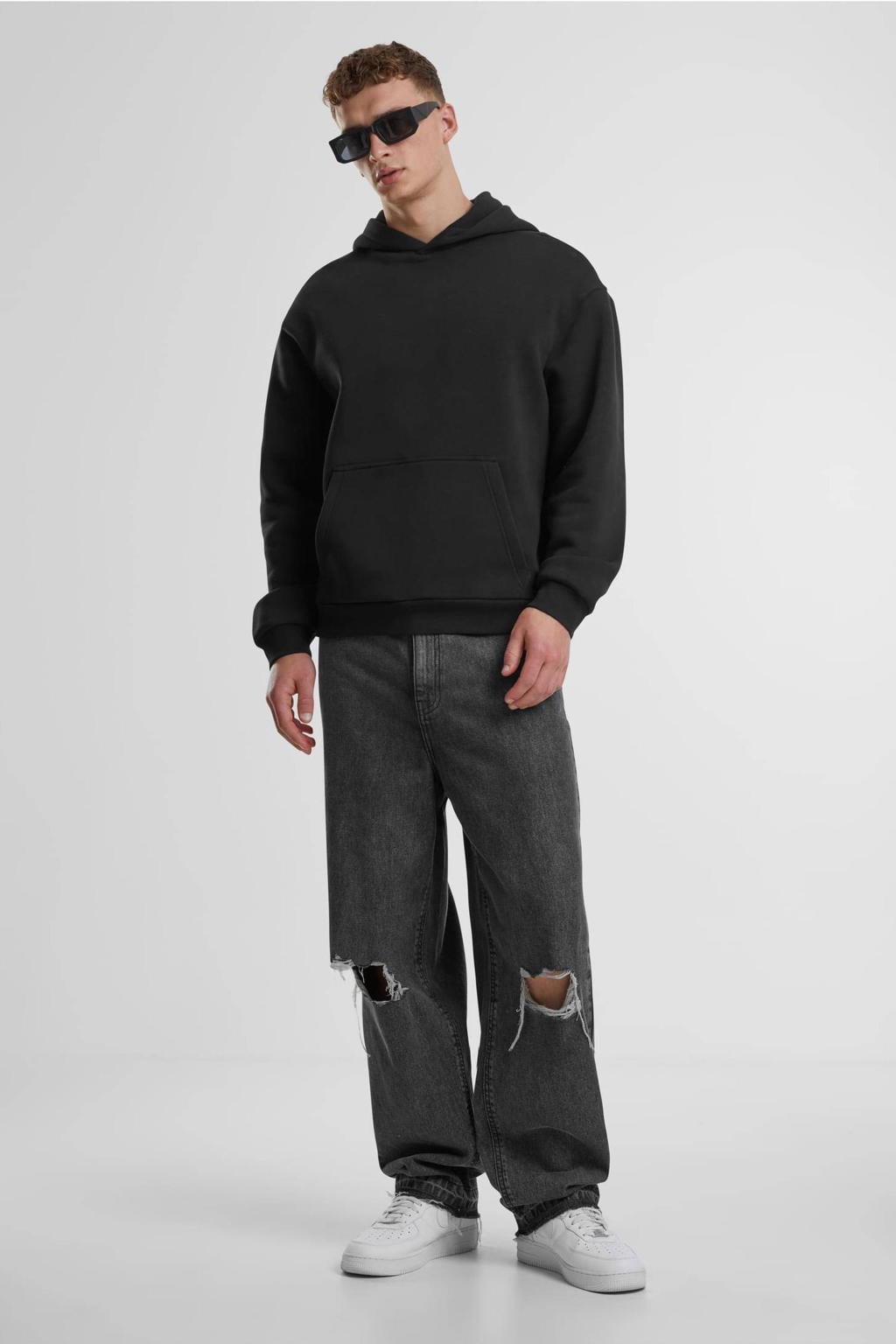 Urban Classics oversized hoodie - zwart