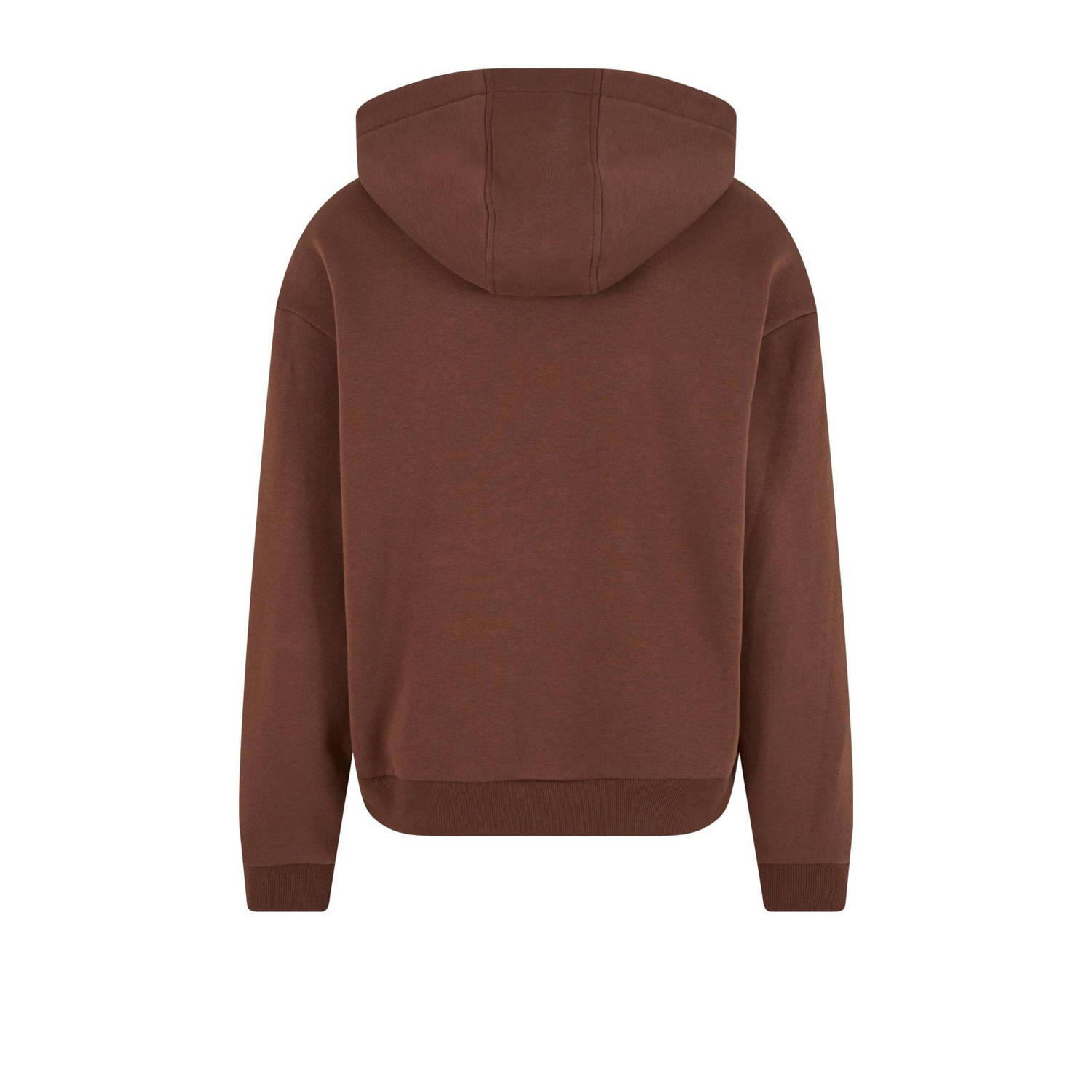 Urban Classics hoodie donkerbruin