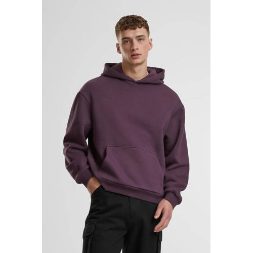 Urban Classics hoodie paars afbeelding