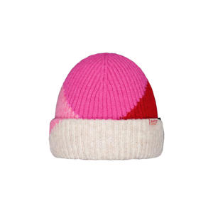 gebreide muts roze