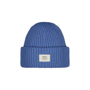 gebreide muts blauw