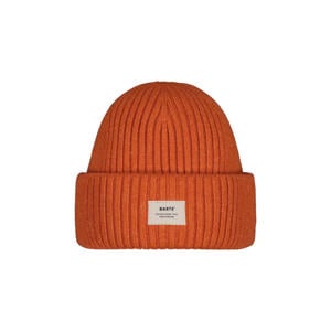 gebreide muts oranje