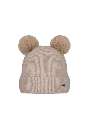 gebreide muts bruin met oren
