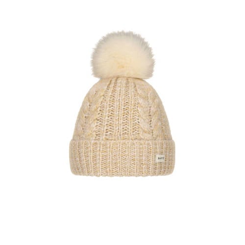 Barts gebreide muts beige afbeelding