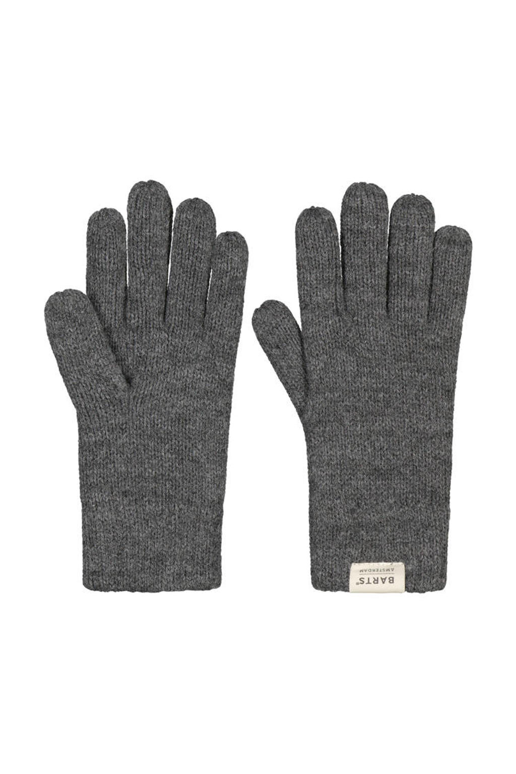 Barts gebreide handschoenen Chayse donkergrijs