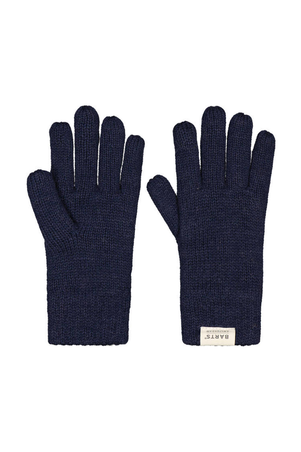 Barts gebreide handschoenen Chayse donkerblauw