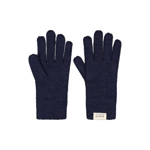 gebreide handschoenen Chayse donkerblauw