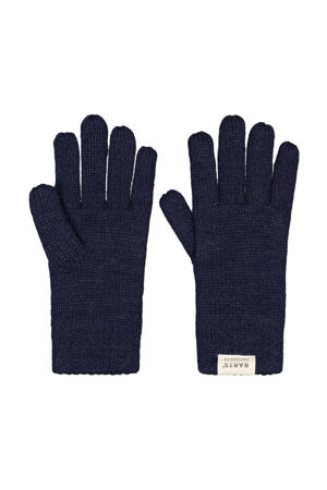 gebreide handschoenen Chayse donkerblauw