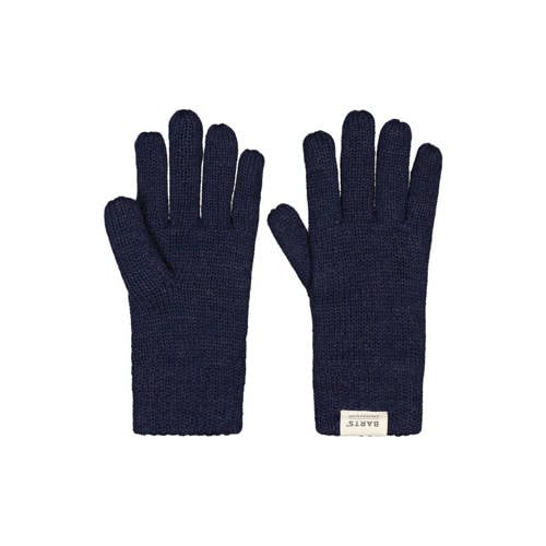 Barts gebreide handschoenen Chayse donkerblauw afbeelding