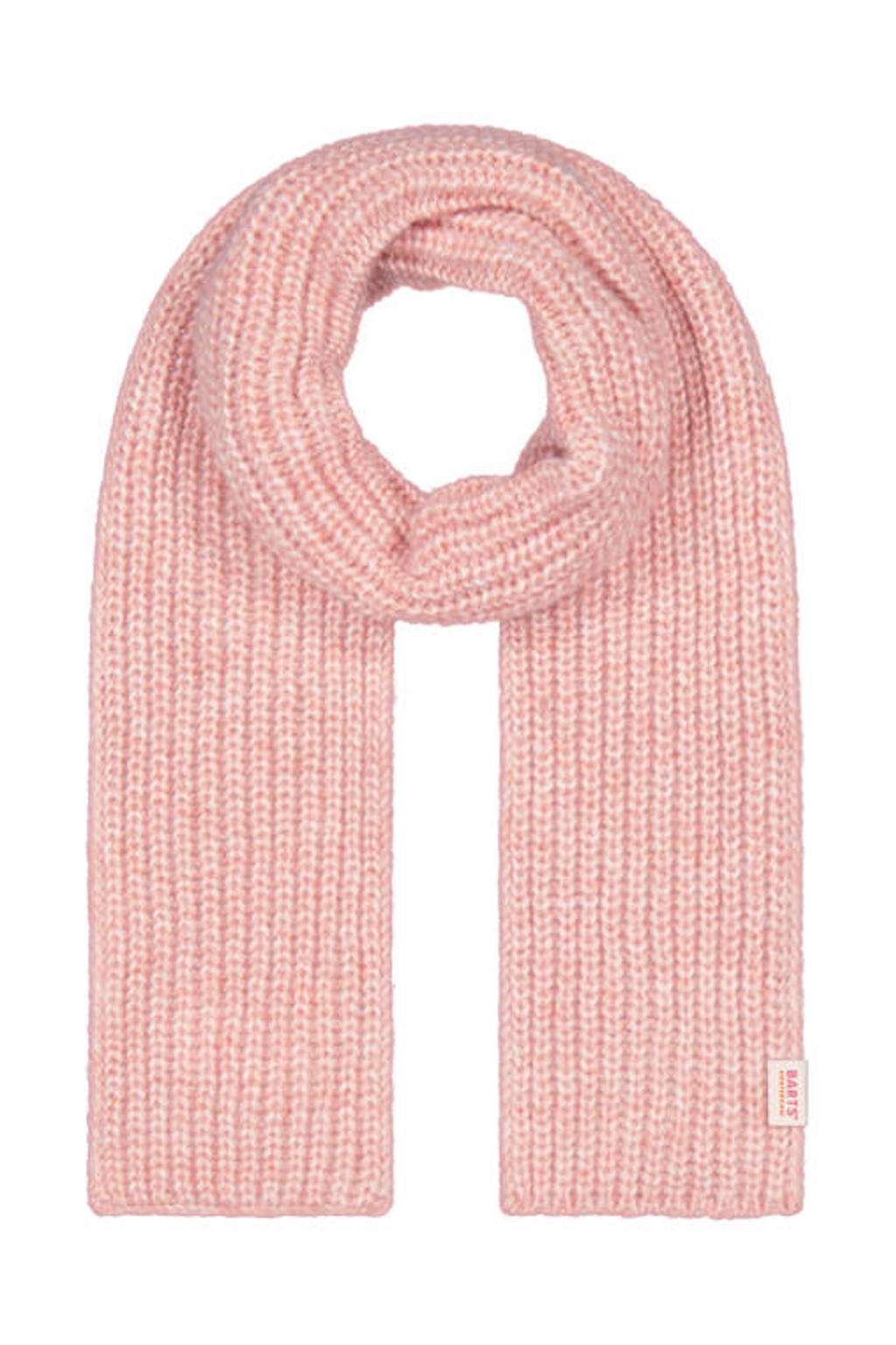 Barts gebreide sjaal roze