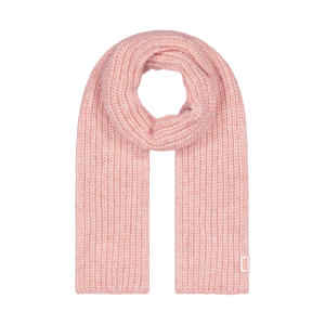 gebreide sjaal roze