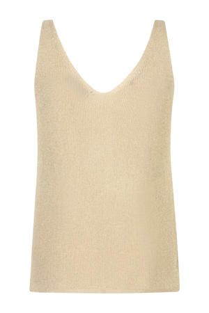 top beige met lurex
