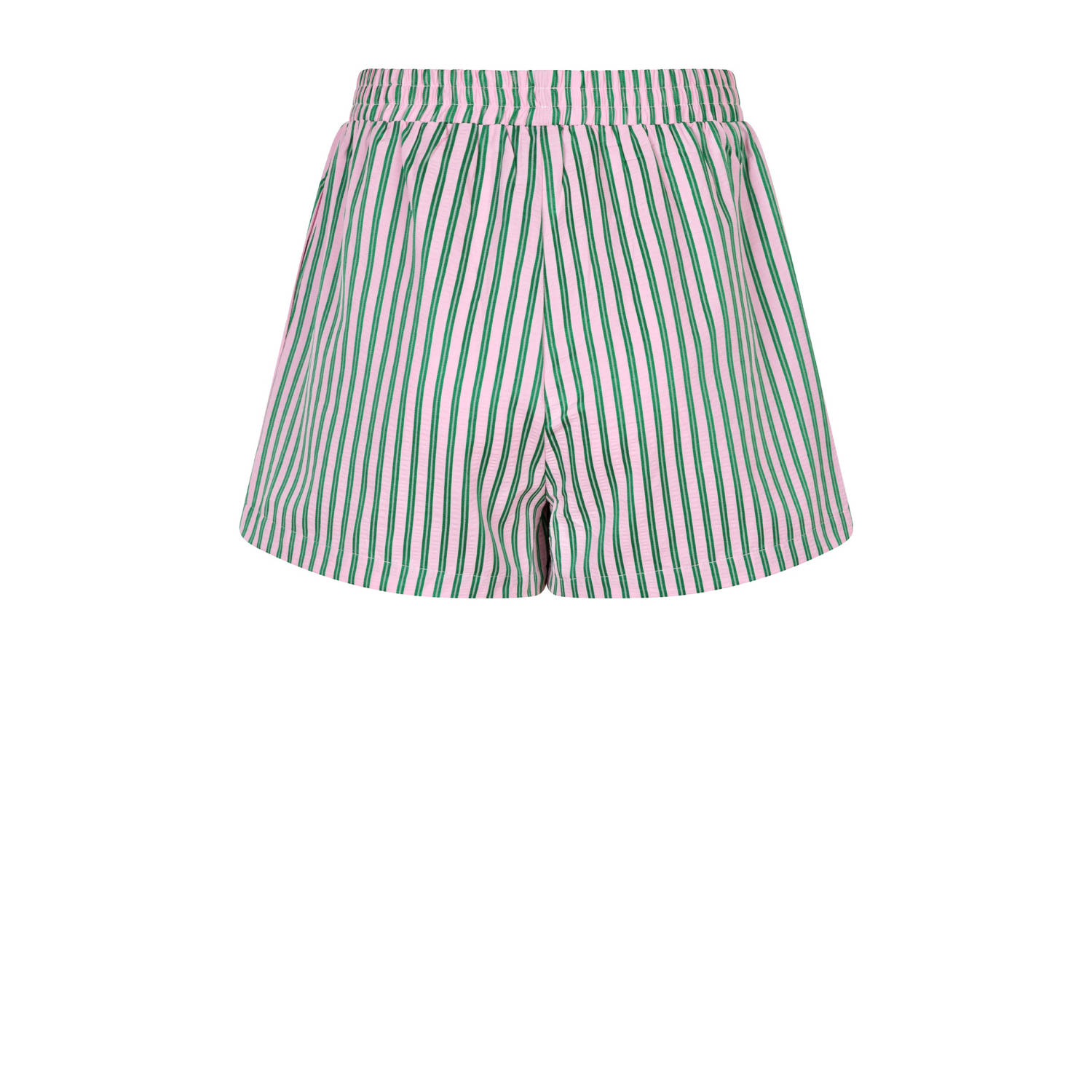 Ydence straight high waist casual short groen