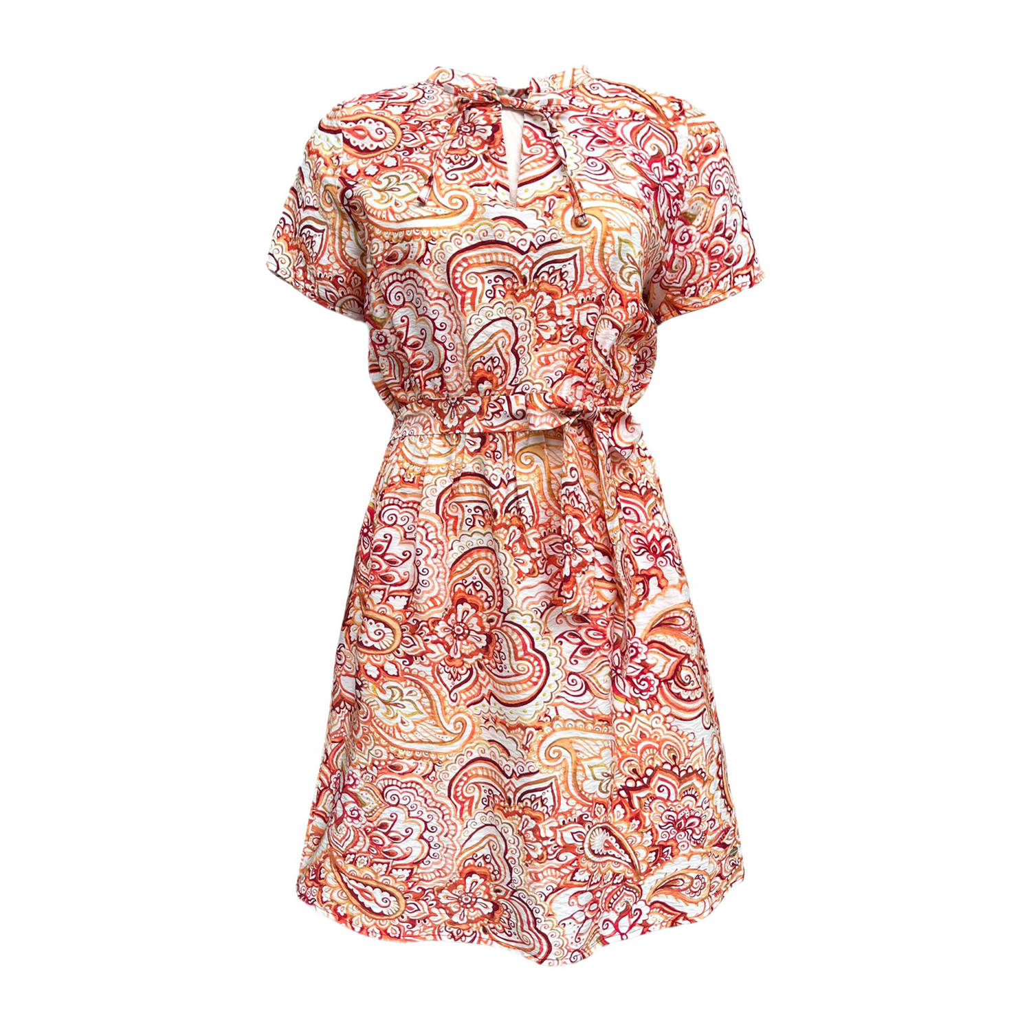 Elvira Collections korte jurk oranje