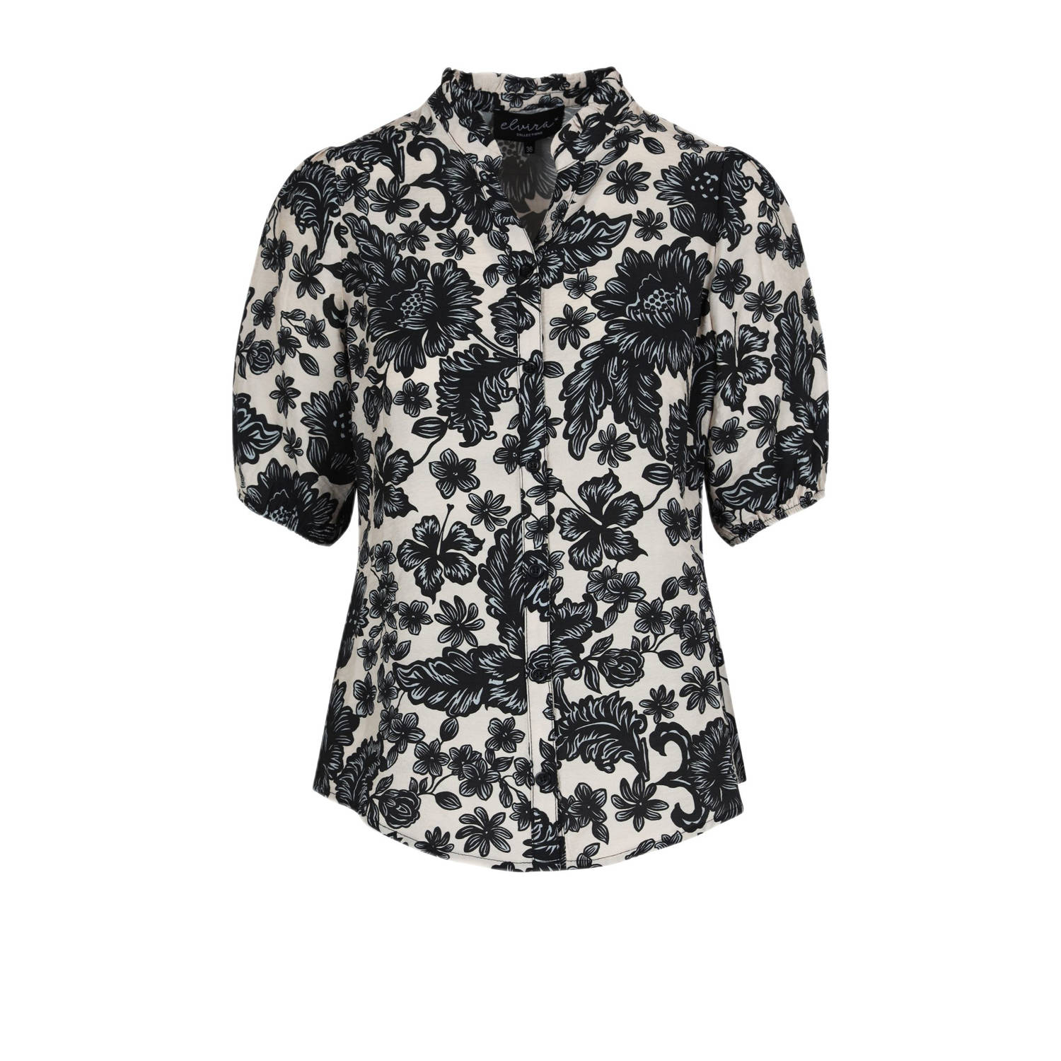 Elvira Collections blouse zwart