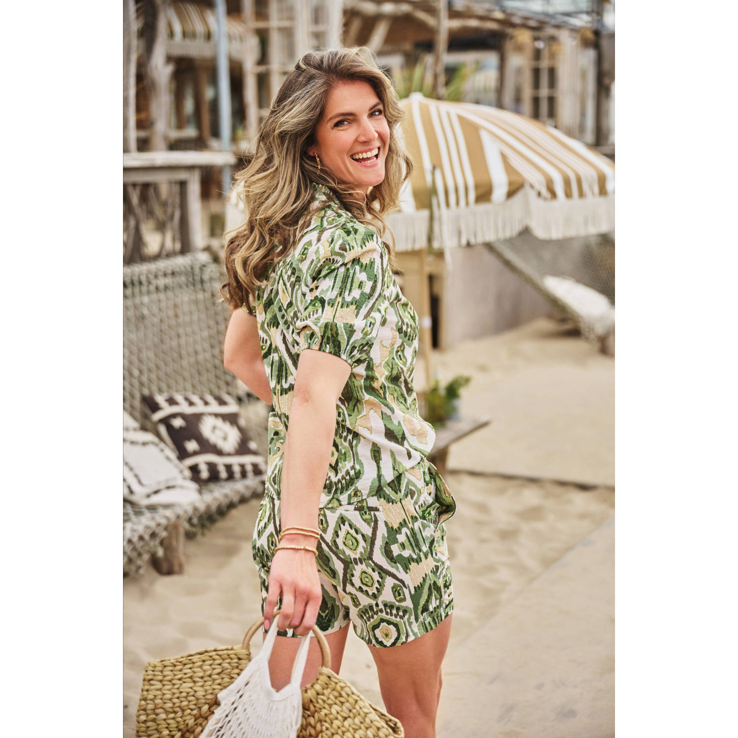 Elvira Collections blouse groen
