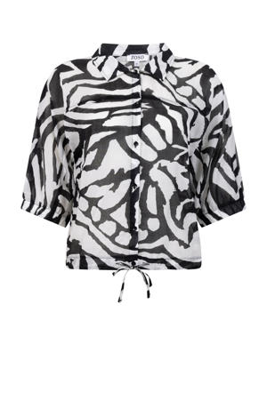 blouse zwart