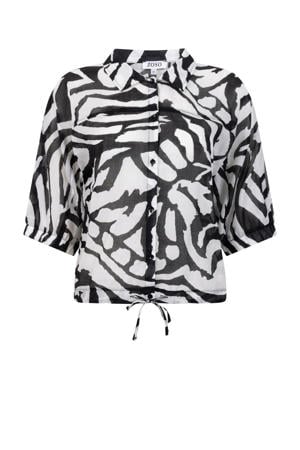 blouse zwart