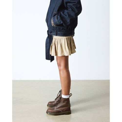 Dr. Martens 1460 Pascal 8 leren veterboots Dark Brown Wyoming afbeelding