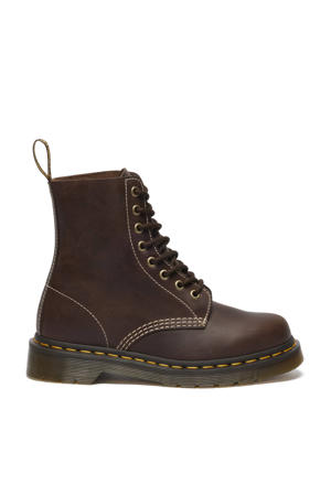 1460 Pascal 8 leren veterboots Dark Brown Wyoming