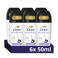 Dove Advanced Care Invisible Dry Anti-Transpirant Deodorant Roller - 6 x 50 ml