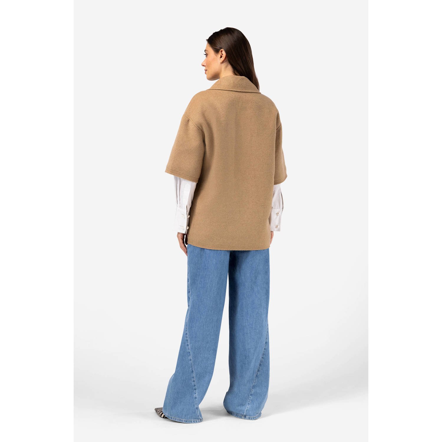 IBANA regular blazer lichtbruin