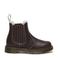 Dr. Martens 2976 Leonore II gevoerde leren chelsea boots Dark Brown Grizzly