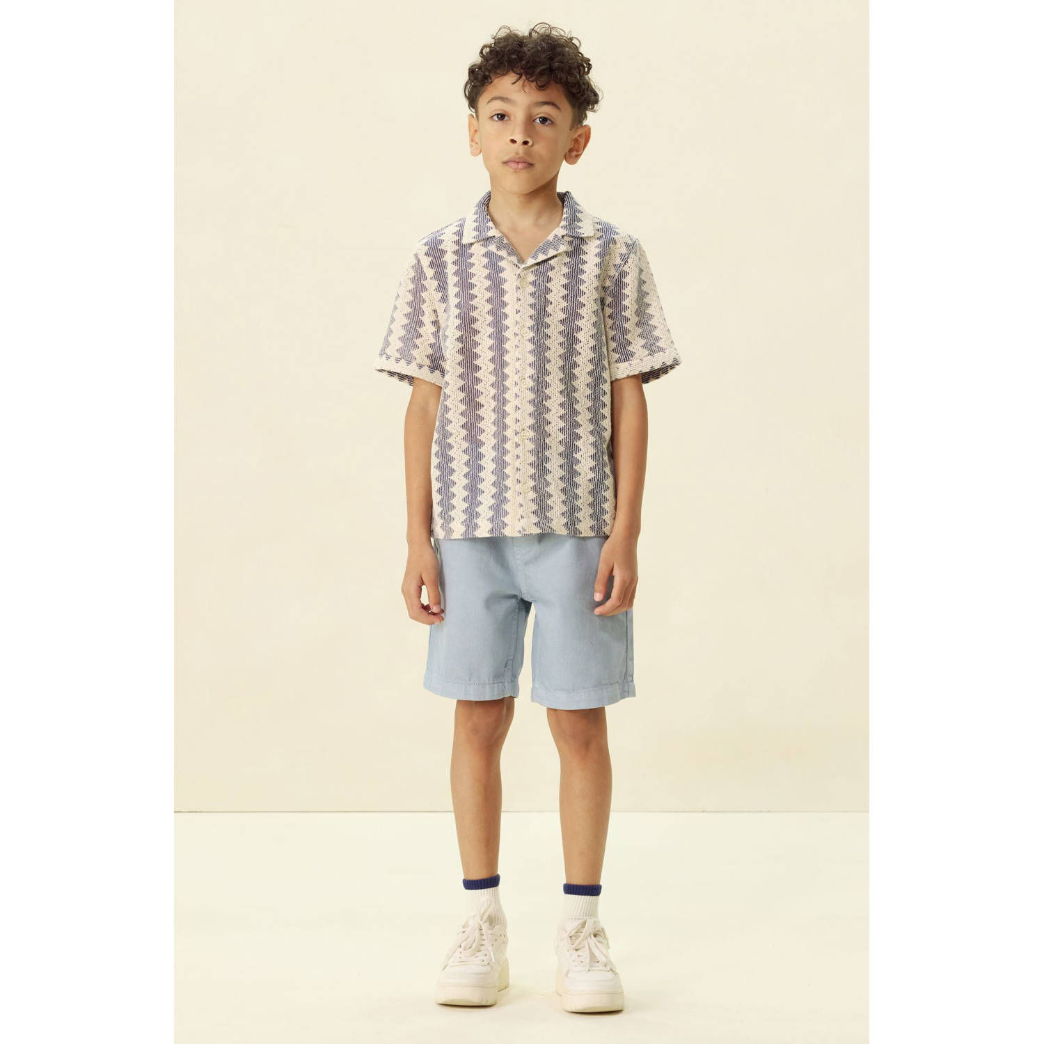Sissy-Boy casual short lichtblauw