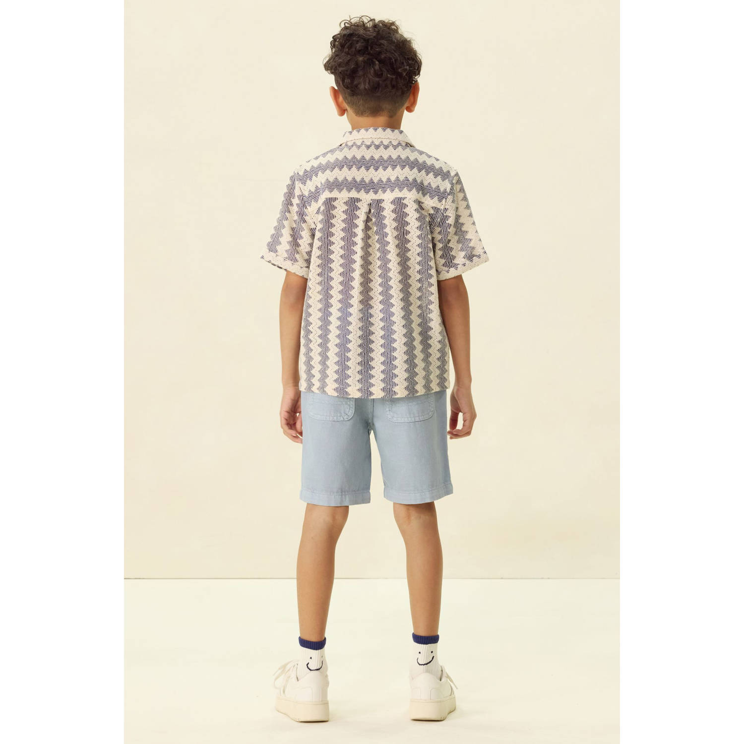 Sissy-Boy casual short lichtblauw