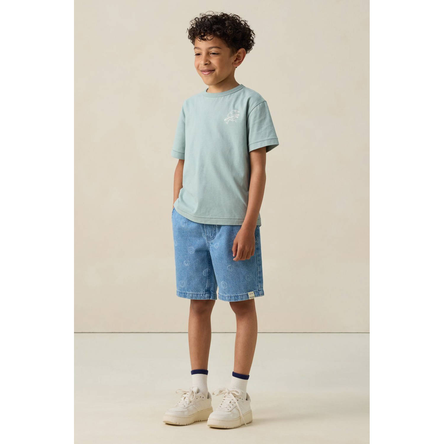 Sissy-Boy denim short medium blue denim