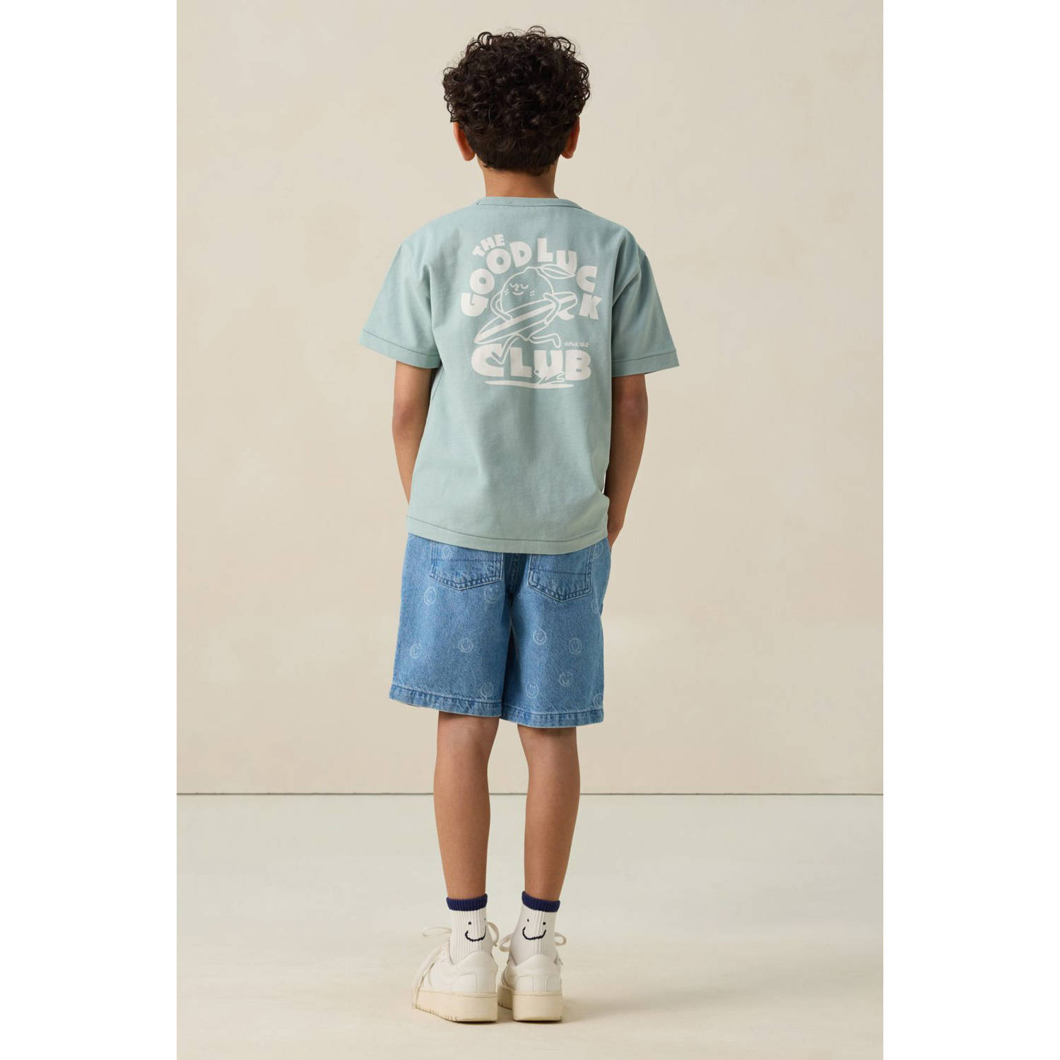 Sissy-Boy denim short medium blue denim