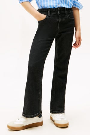flared jeans black denim