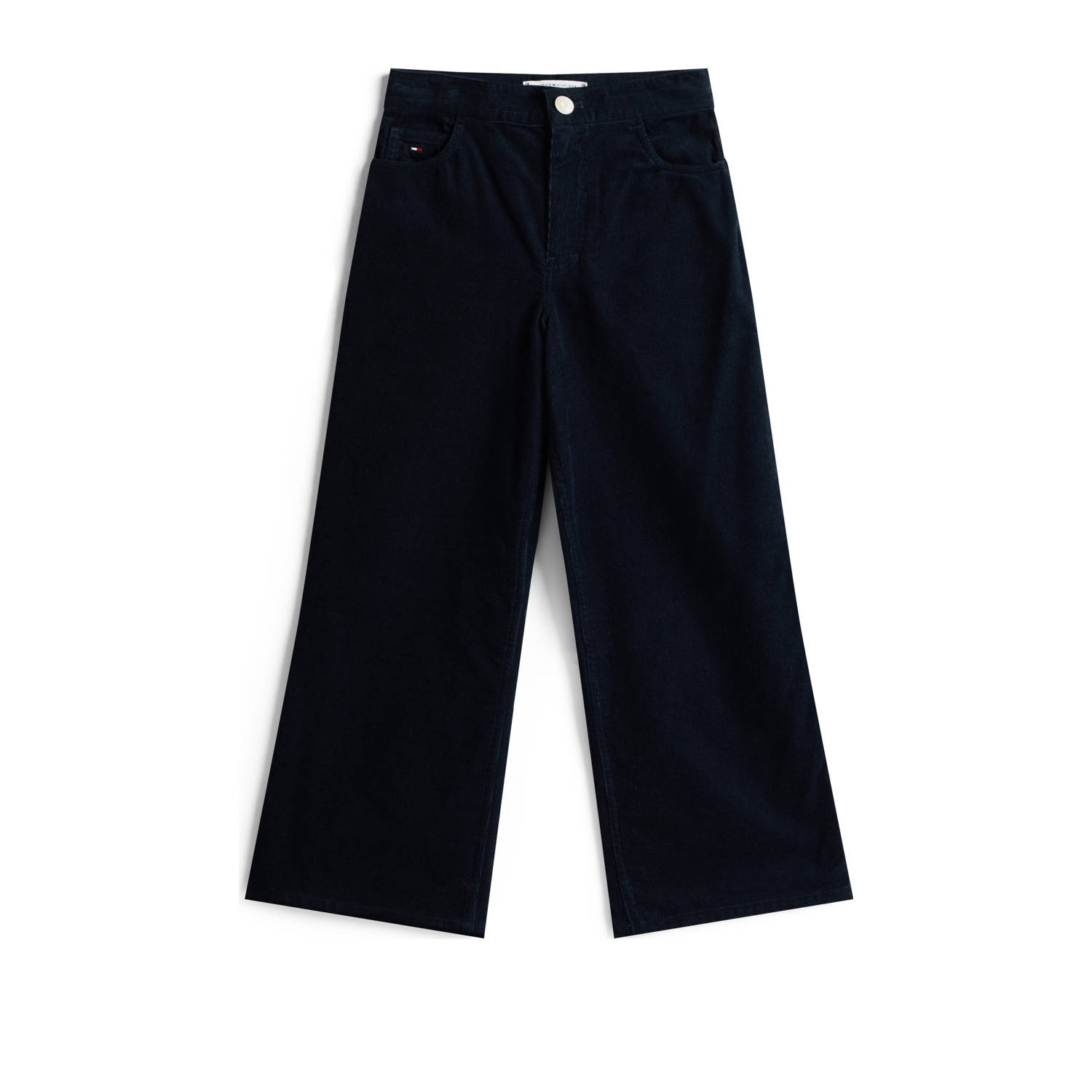 Tommy Hilfiger corduroy casual broek marine