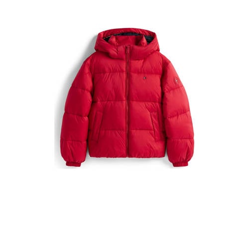 Tommy Hilfiger gewatteerde jas rood afbeelding