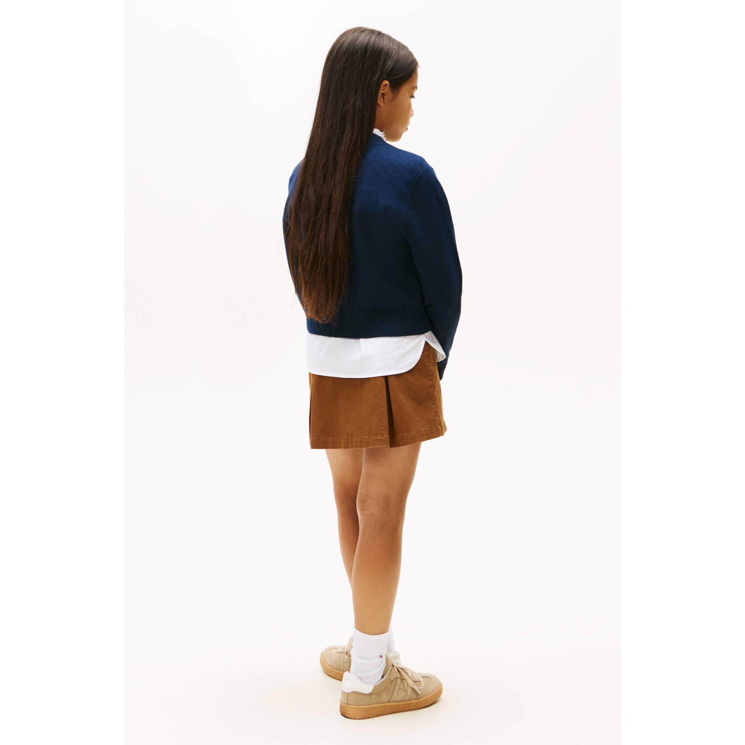 Tommy Hilfiger sweater donkerblauw gebreid