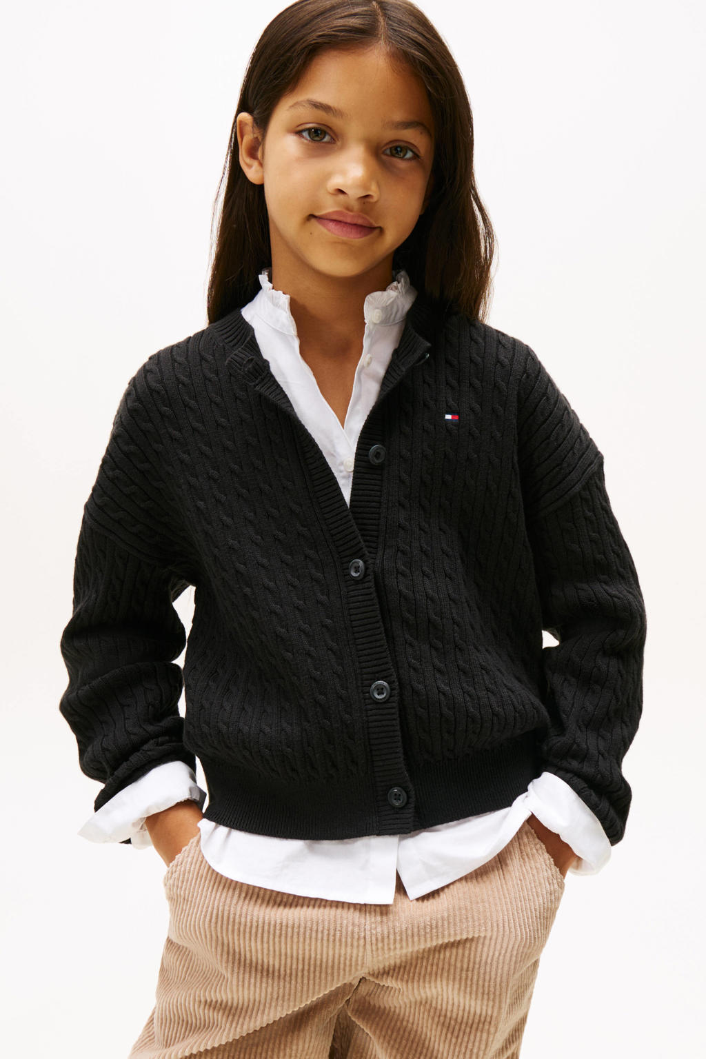 Petit Bateau Cardigan Met Lange Mouwen Voor Meisjes, Smoking, 5 Jaar Roken Jaren 753865487