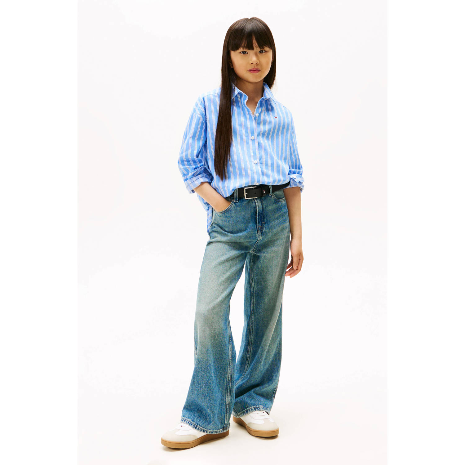 Tommy Hilfiger blouse blauw